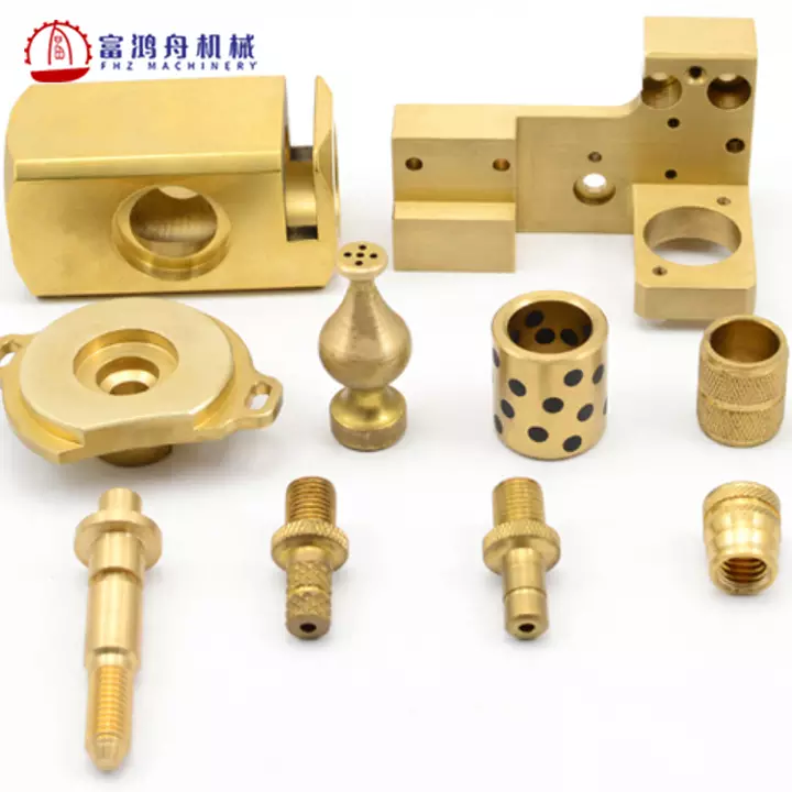 Custom CNC Turning Brass Parts Manufacturing