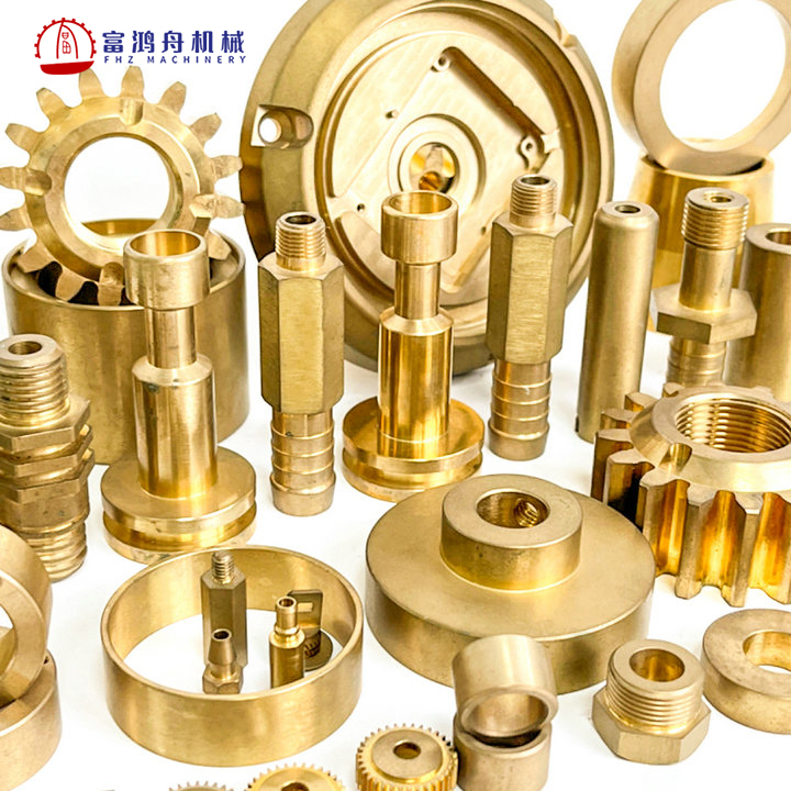 Central Machinery Copper Brass Cnc Lathe Milling Spare Machining Mechanical Machined Machine Parts