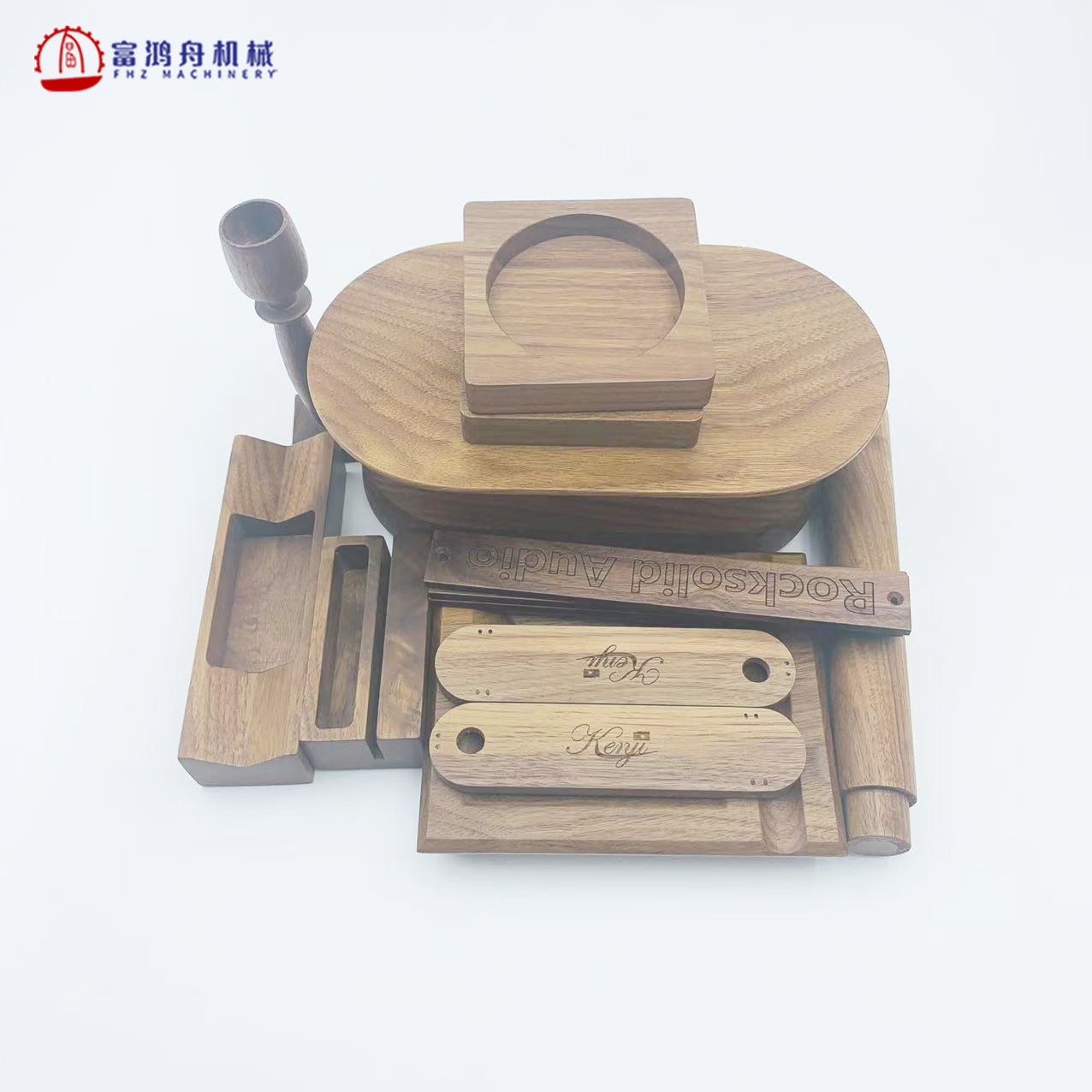 Custom Wooden Part Engraving Solid Wood Crafts By Wood Parts Machining For Uk Usa Canada Market