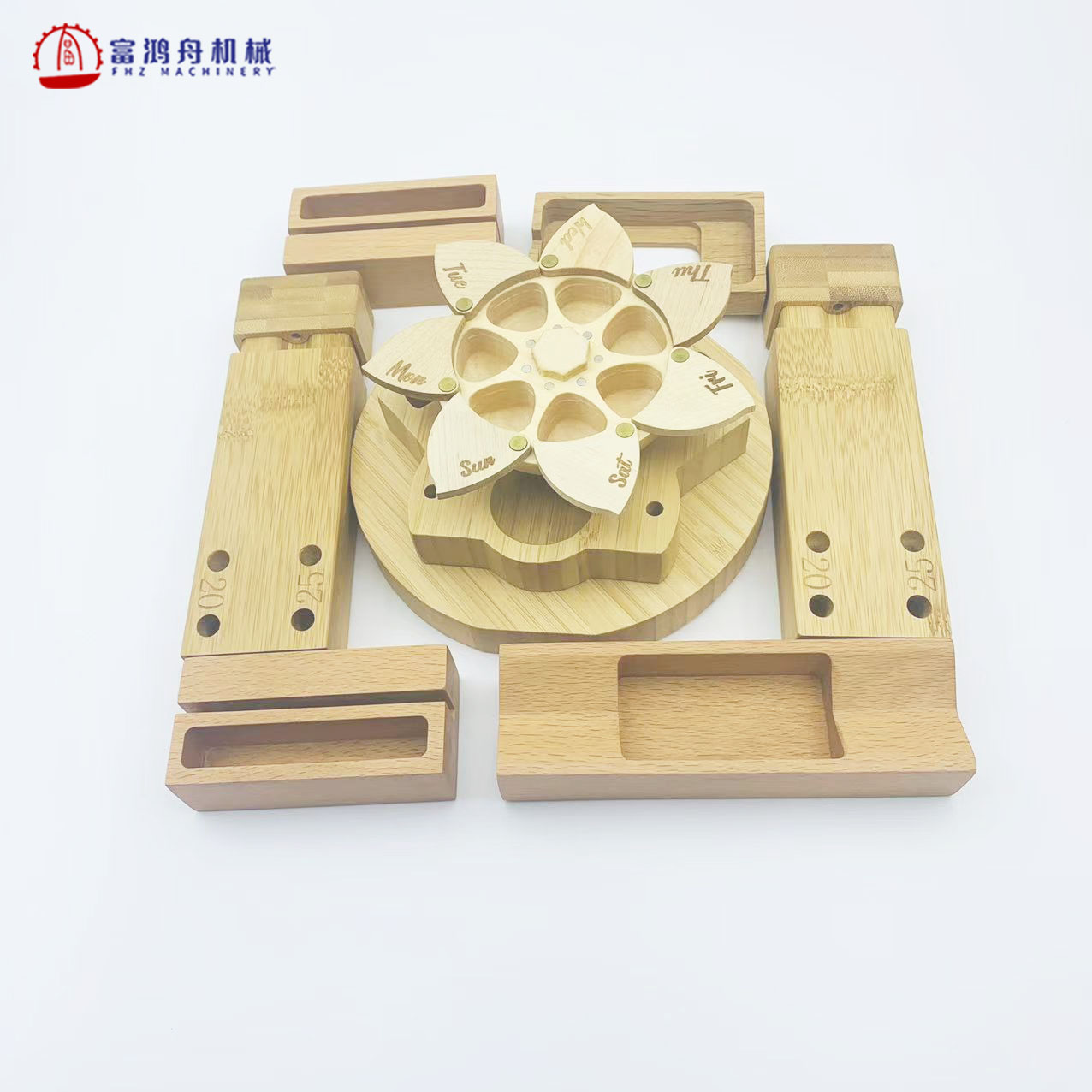 High Quality Custom Wooden Part Engraving Solid Wood Crafts By Cnc Wood Parts Machining