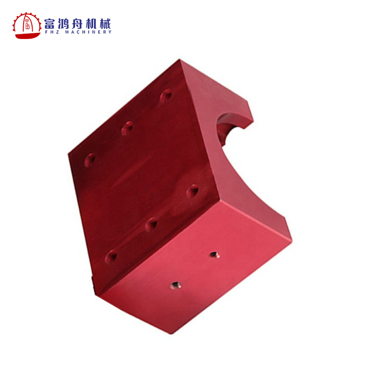 Customized Precision 5 Axis Cnc Milling Service Machining Metal Block Machined Anodized Aluminum Parts