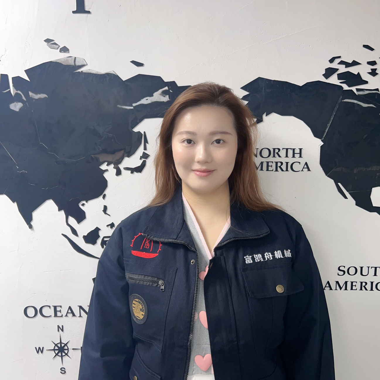 Gold sales clerk Jessica Zou